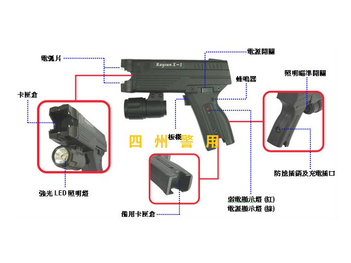 54远距离警用催泪防暴器