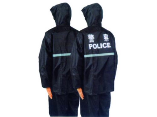 老款警用分体式雨衣